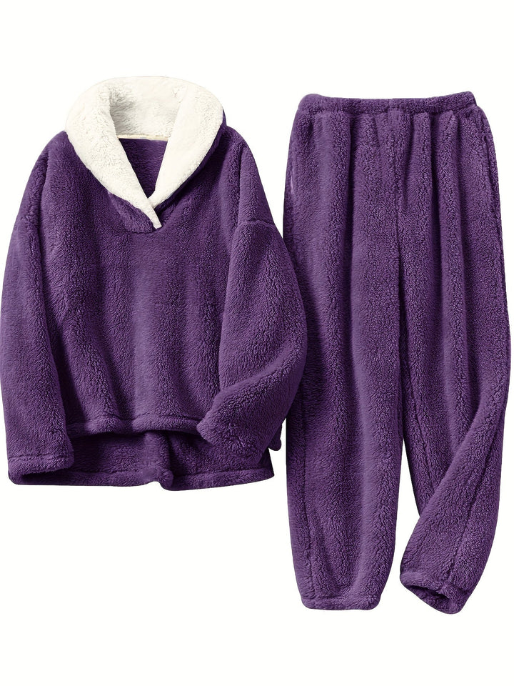 Alessia | Completo da Loungewear in Flanella