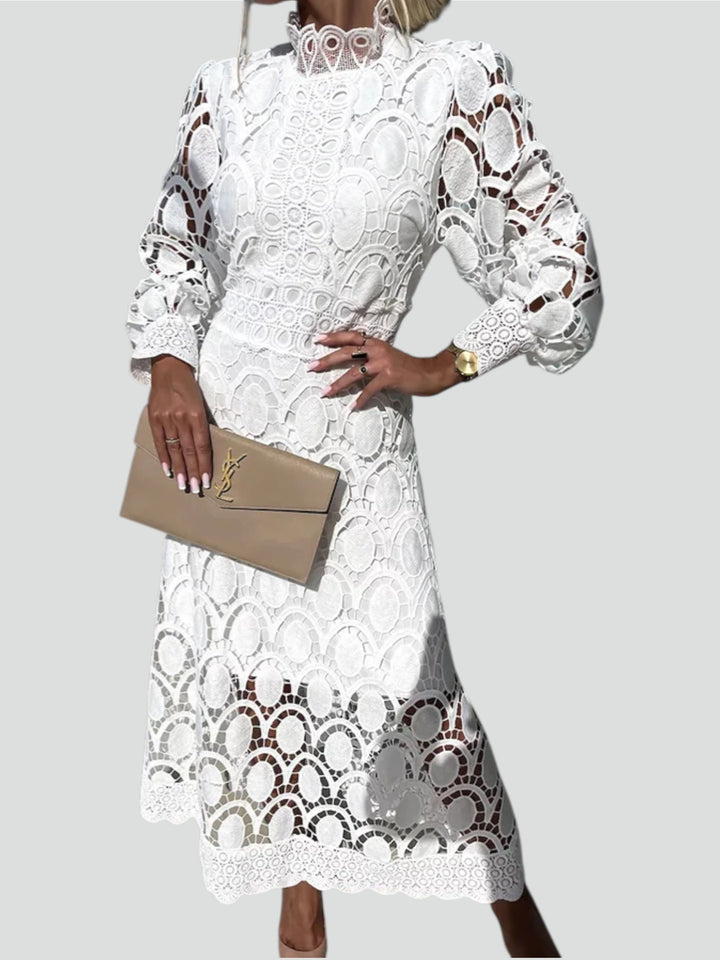 Ludovica™ | Abito Maxi in Pizzo