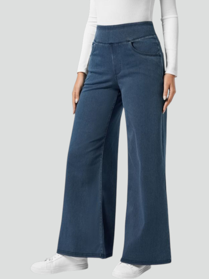 Evie™ | Pantaloni Elasticizzati Comodi con Vita Alta