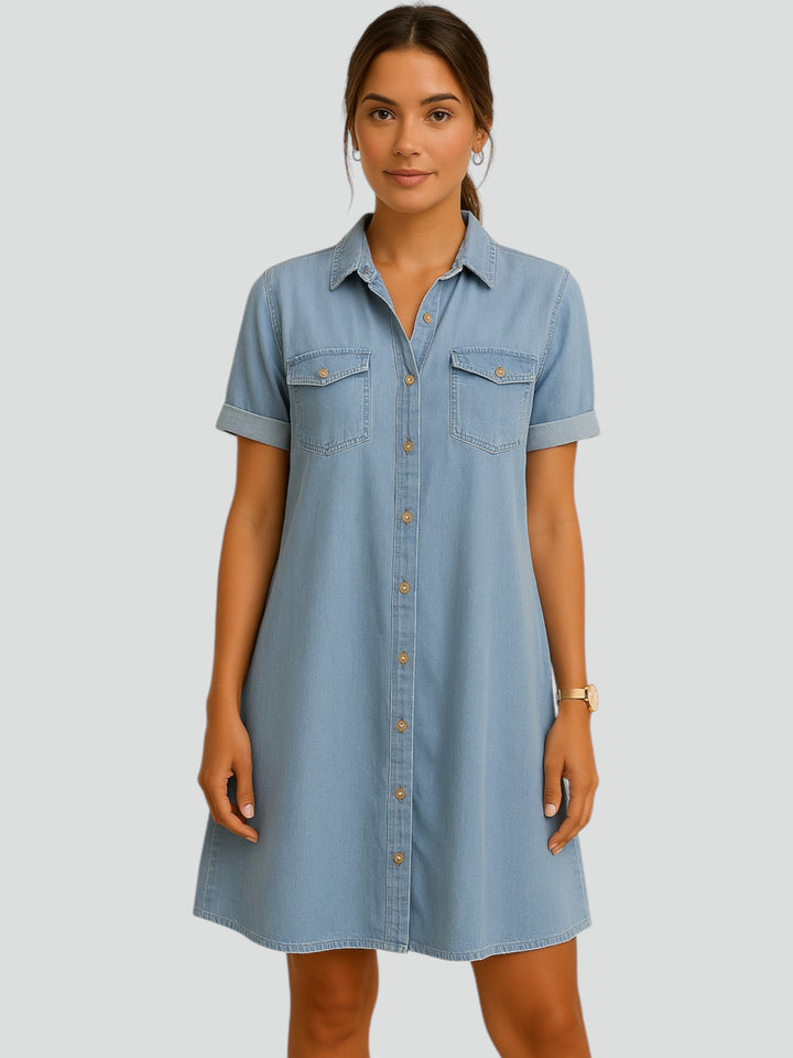 Claire™ | Abito in Denim