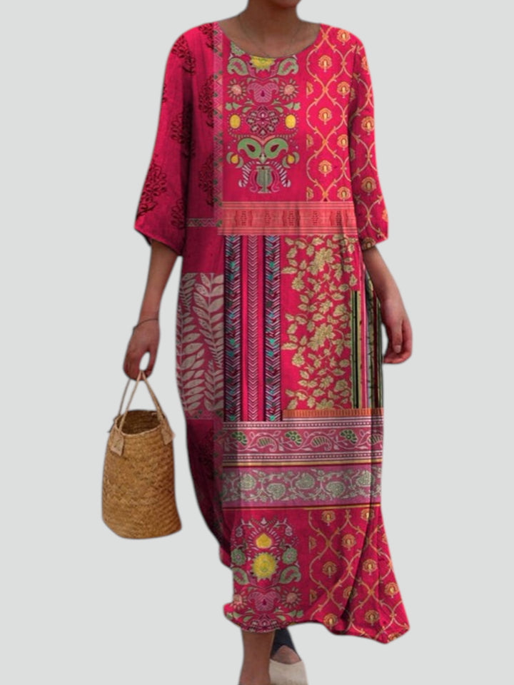 Marlene™ | Abito Maxy Boho a Vestibilità Morbida