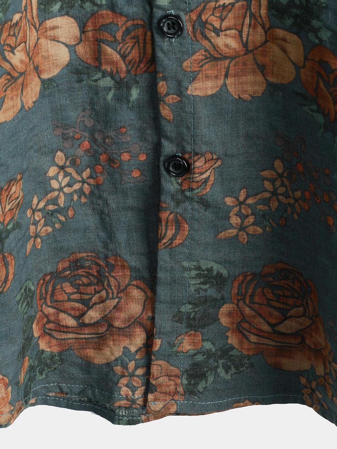 Camicia da uomo retro vacanza a maniche corte