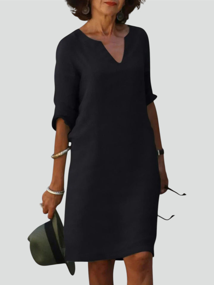 Josette™ | Abito Elegante con Scollatura a V