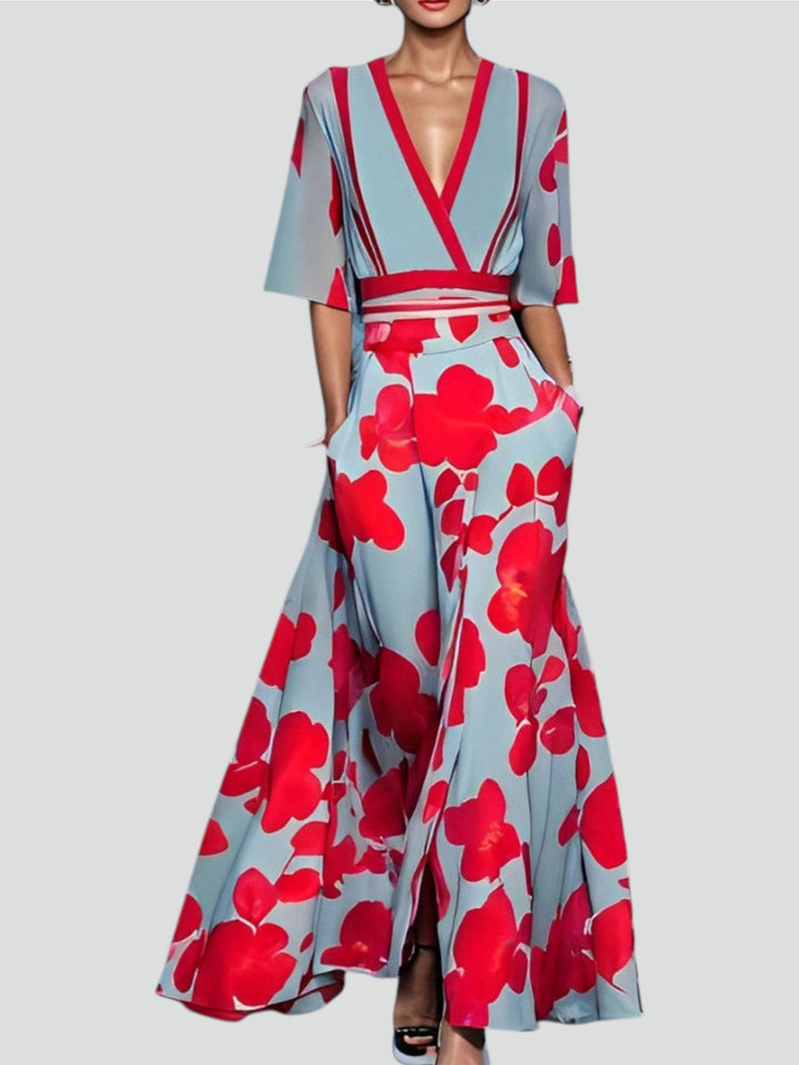 MIMI™ | Abito Elegante a Fiori