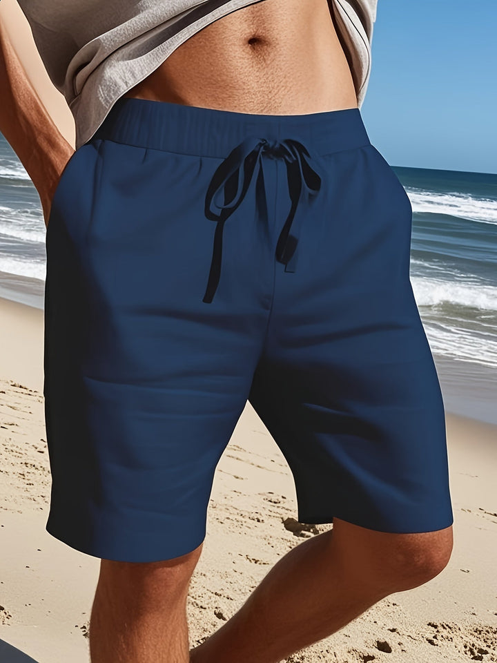 Colin | Pantaloni Corti in Lino per Spiaggia