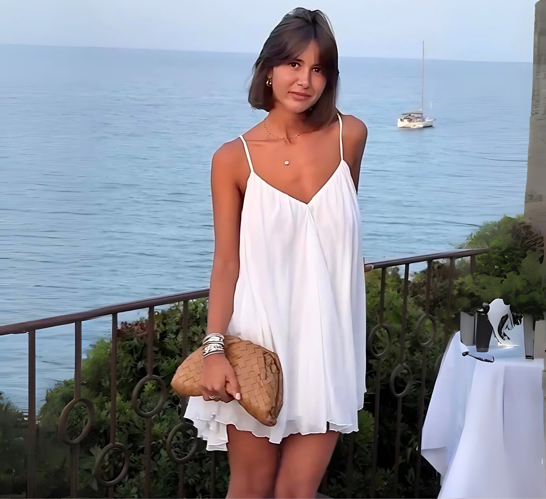 Mio™ | Abito mini elegante con schiena scoperta