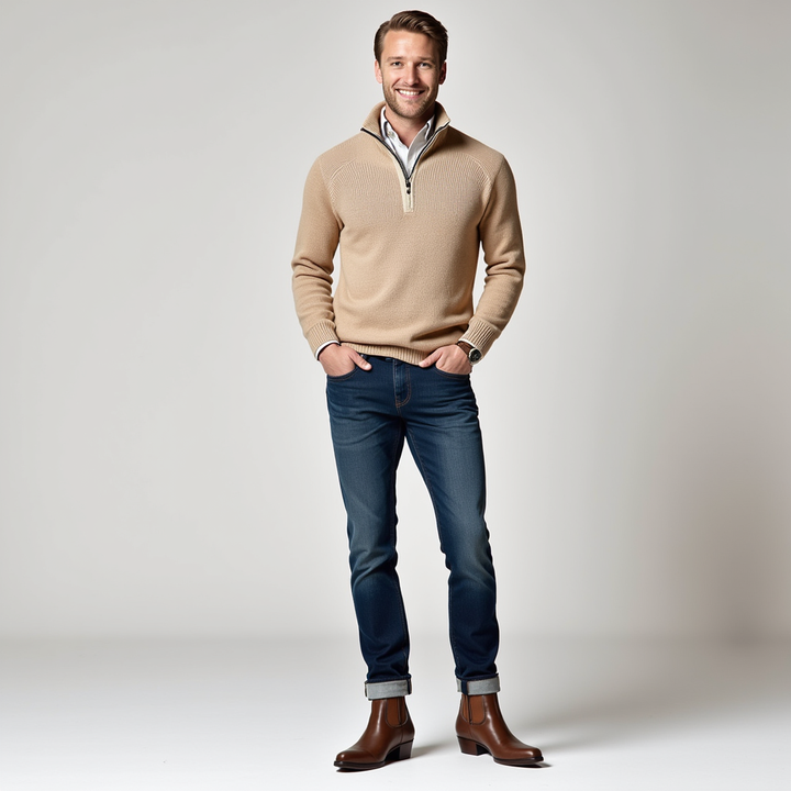 CAMERON | MAGLIONE ZIP-UP