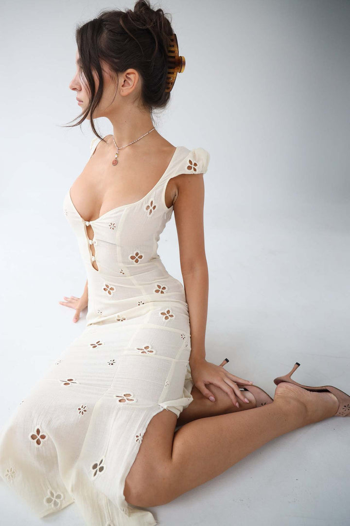 Isabeau™ - Vestito midi vintage