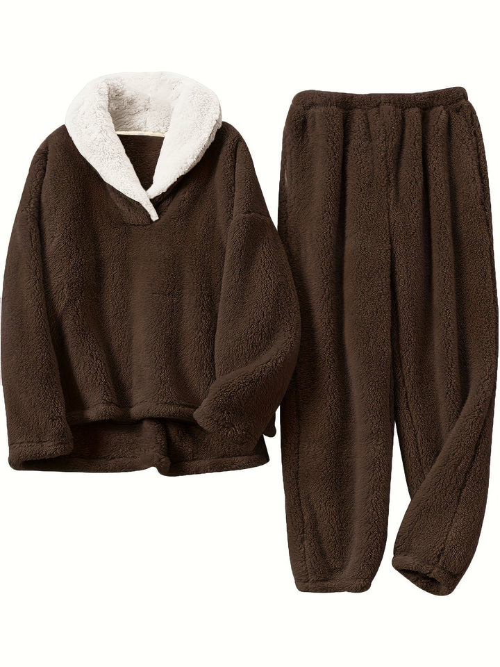 Alessia | Completo da Loungewear in Flanella
