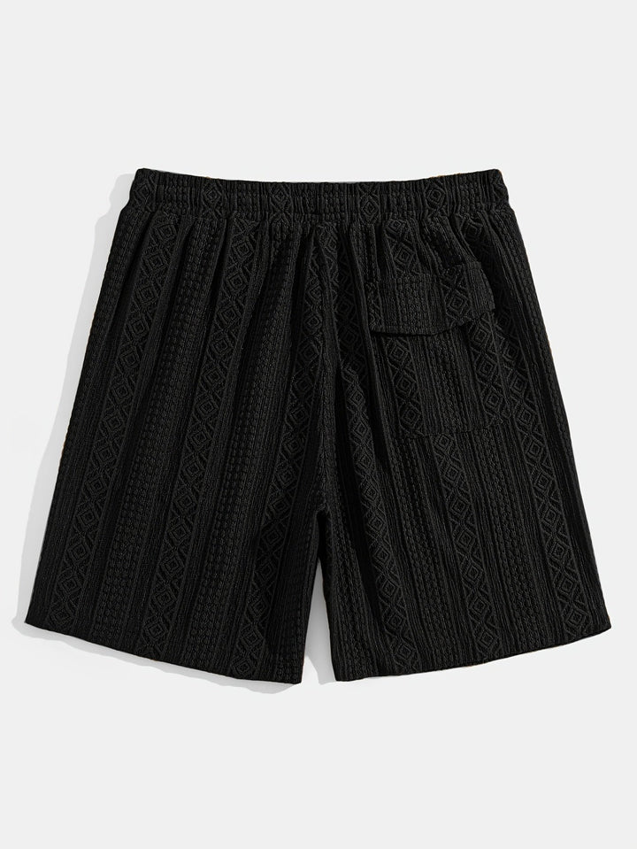 Eric | Shorts premium in maglia testurizzata