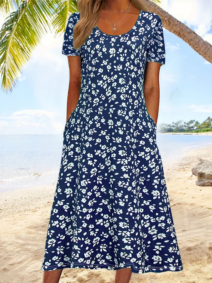 Sofia – Floral Midi Dress