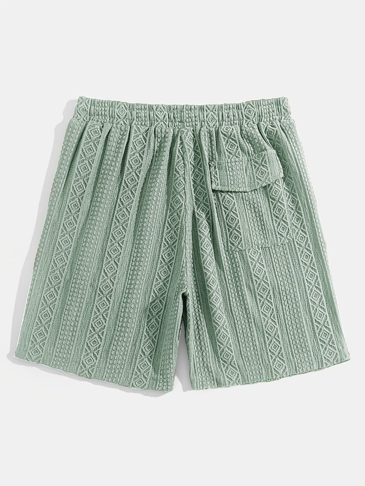 Eric | Shorts premium in maglia testurizzata