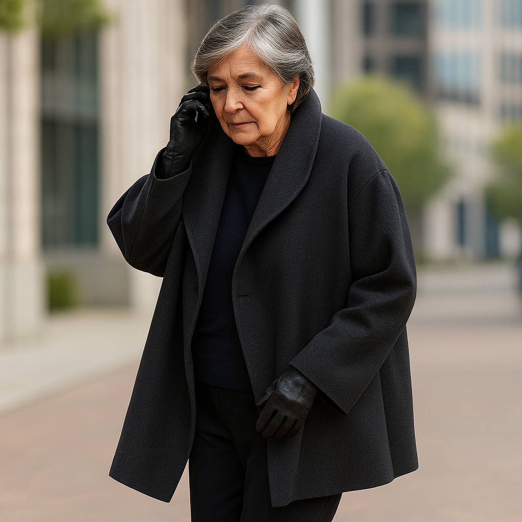 Romani™ – Cappotto Corto Elegante con Linea Morbida