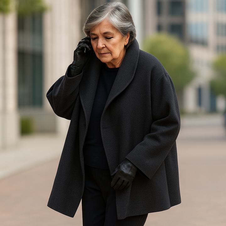 Romani™ – Cappotto Corto Elegante con Linea Morbida