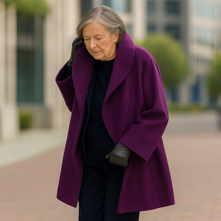 Romani™ – Cappotto Corto Elegante con Linea Morbida