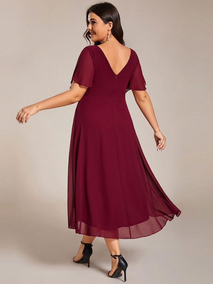 ever FAYE|Abito da invitata di matrimonio chic con scollo a V