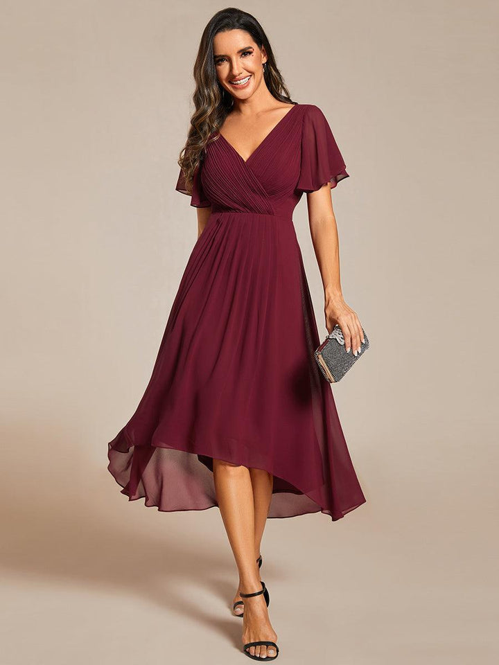ever FAYE|Abito da invitata di matrimonio chic con scollo a V