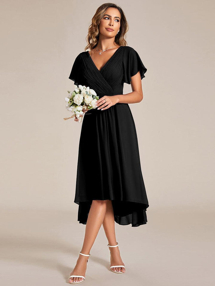 ever FAYE|Abito da invitata di matrimonio chic con scollo a V