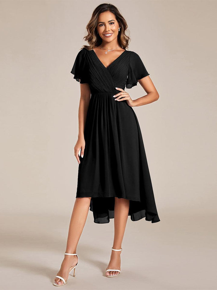 ever FAYE|Abito da invitata di matrimonio chic con scollo a V