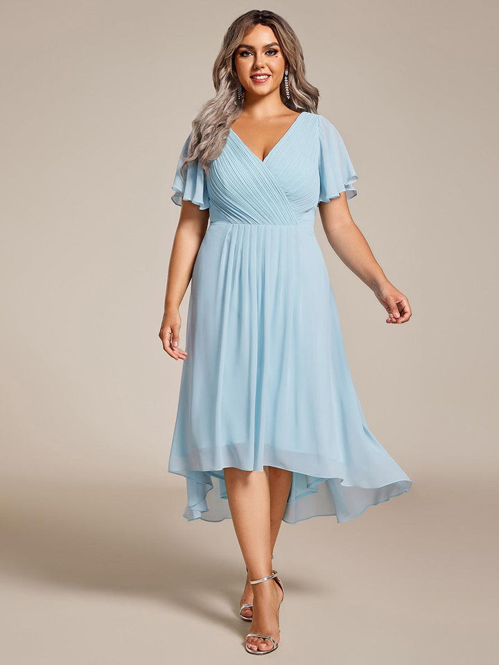 ever FAYE|Abito da invitata di matrimonio chic con scollo a V