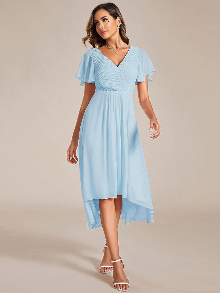ever FAYE|Abito da invitata di matrimonio chic con scollo a V