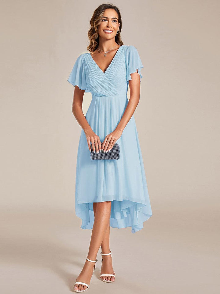 ever FAYE|Abito da invitata di matrimonio chic con scollo a V