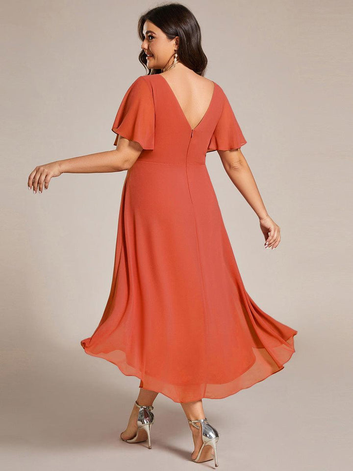 ever FAYE|Abito da invitata di matrimonio chic con scollo a V