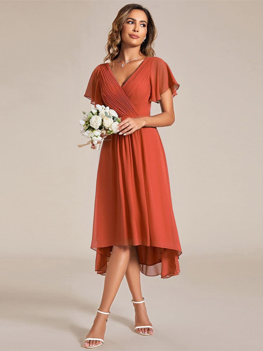 ever FAYE|Abito da invitata di matrimonio chic con scollo a V