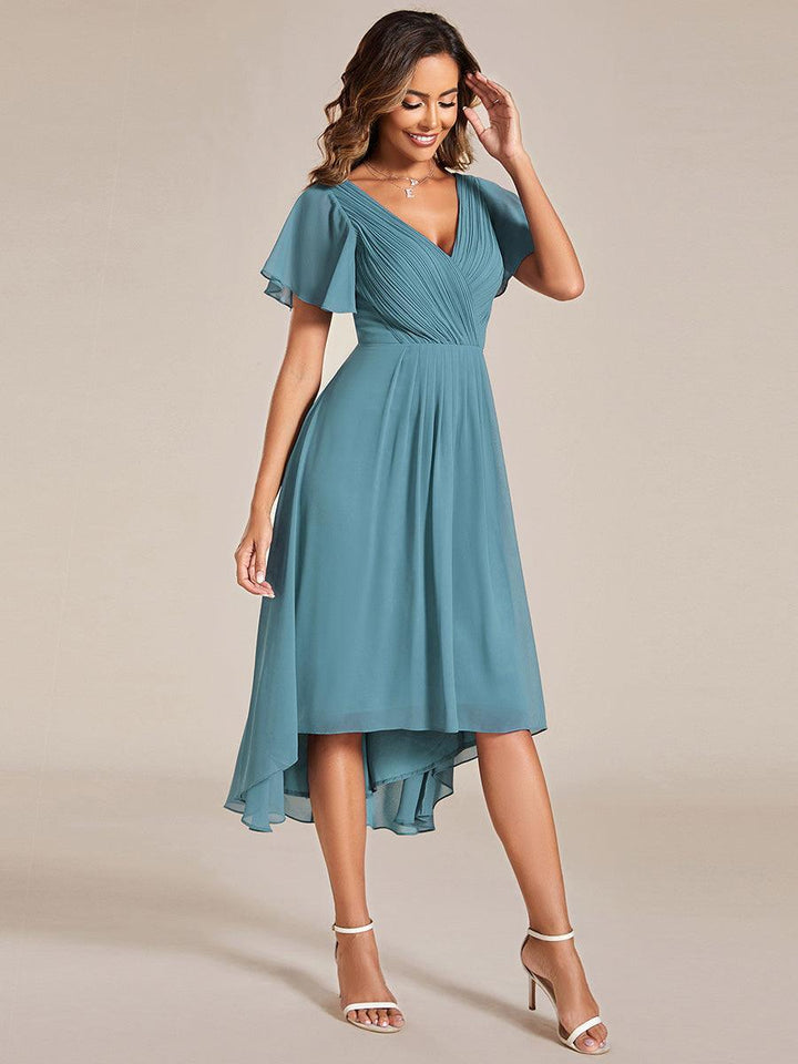 ever FAYE|Abito da invitata di matrimonio chic con scollo a V