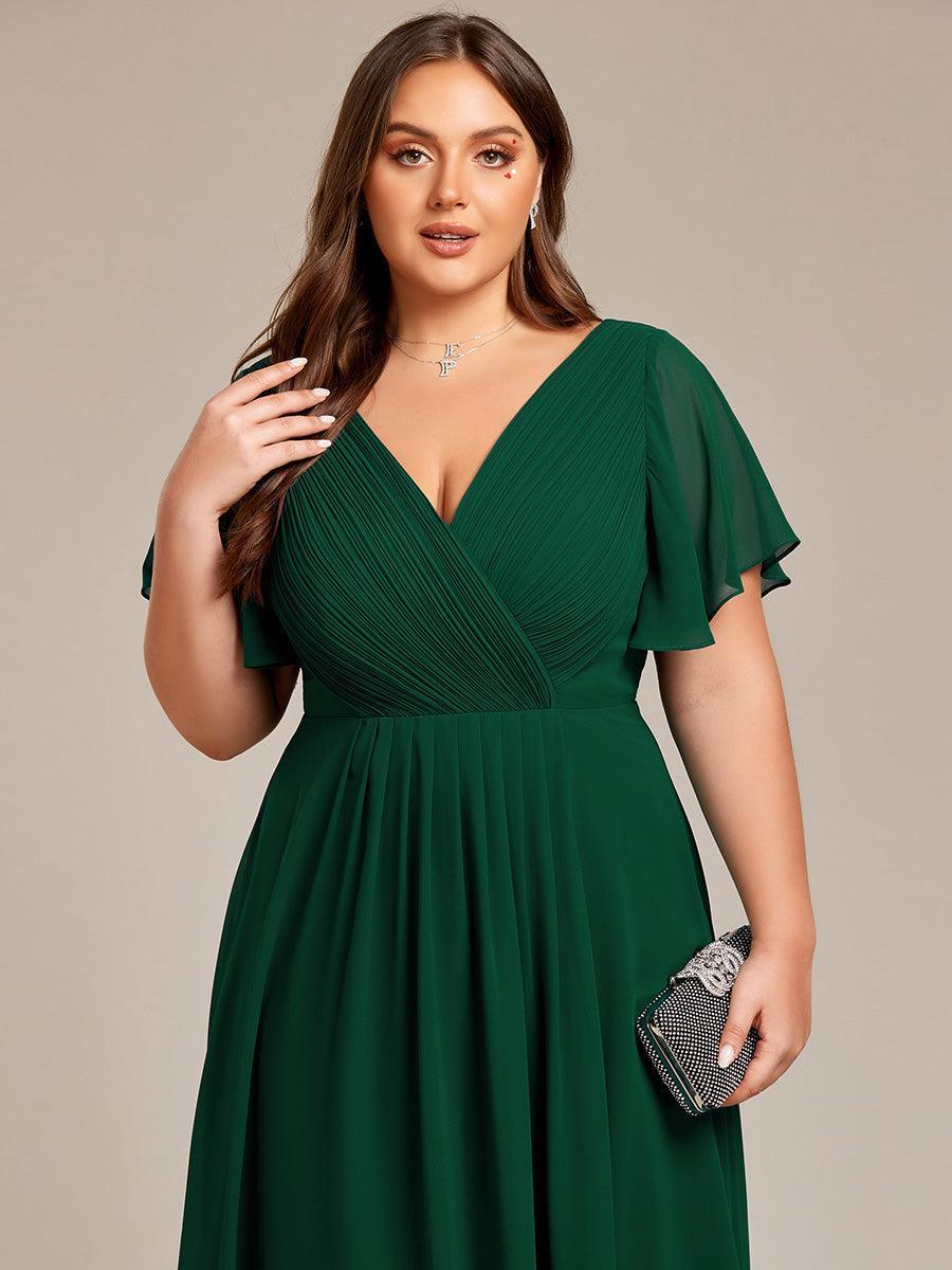 ever FAYE|Abito da invitata di matrimonio chic con scollo a V