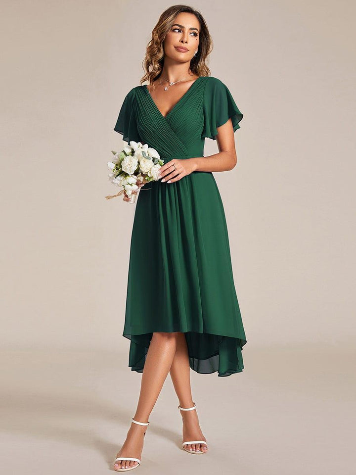 ever FAYE|Abito da invitata di matrimonio chic con scollo a V