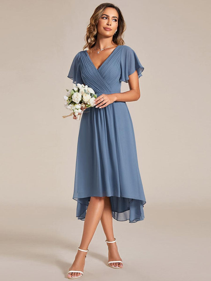 ever FAYE|Abito da invitata di matrimonio chic con scollo a V