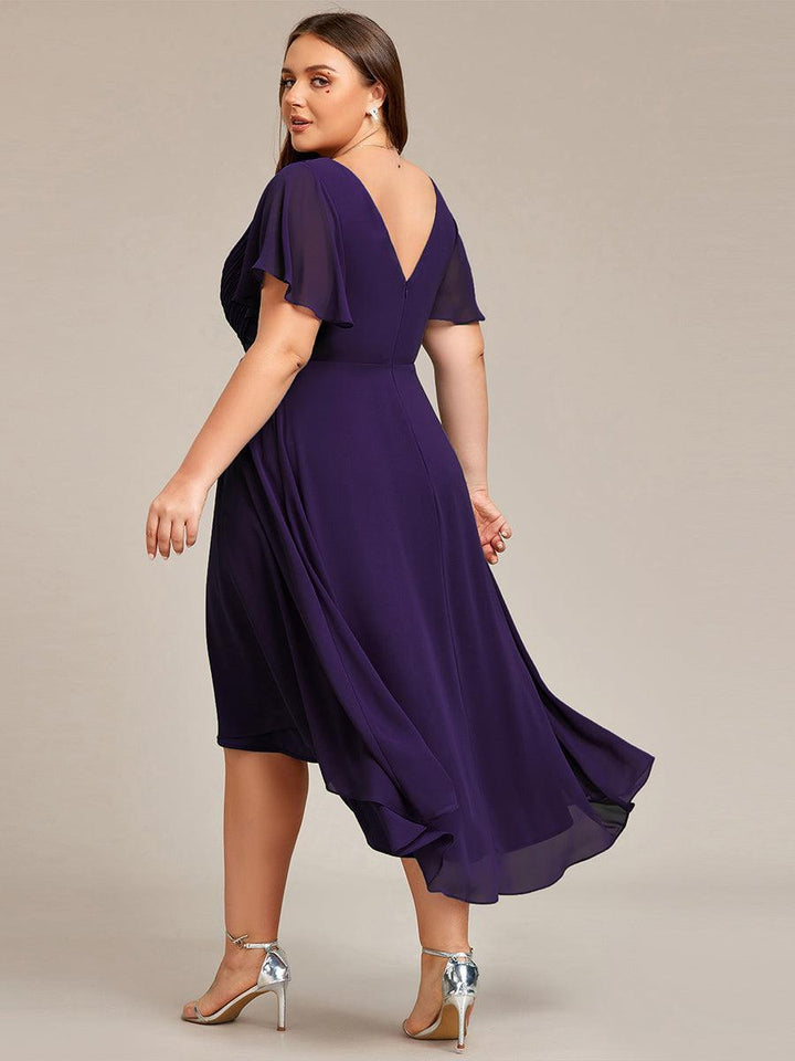 ever FAYE|Abito da invitata di matrimonio chic con scollo a V
