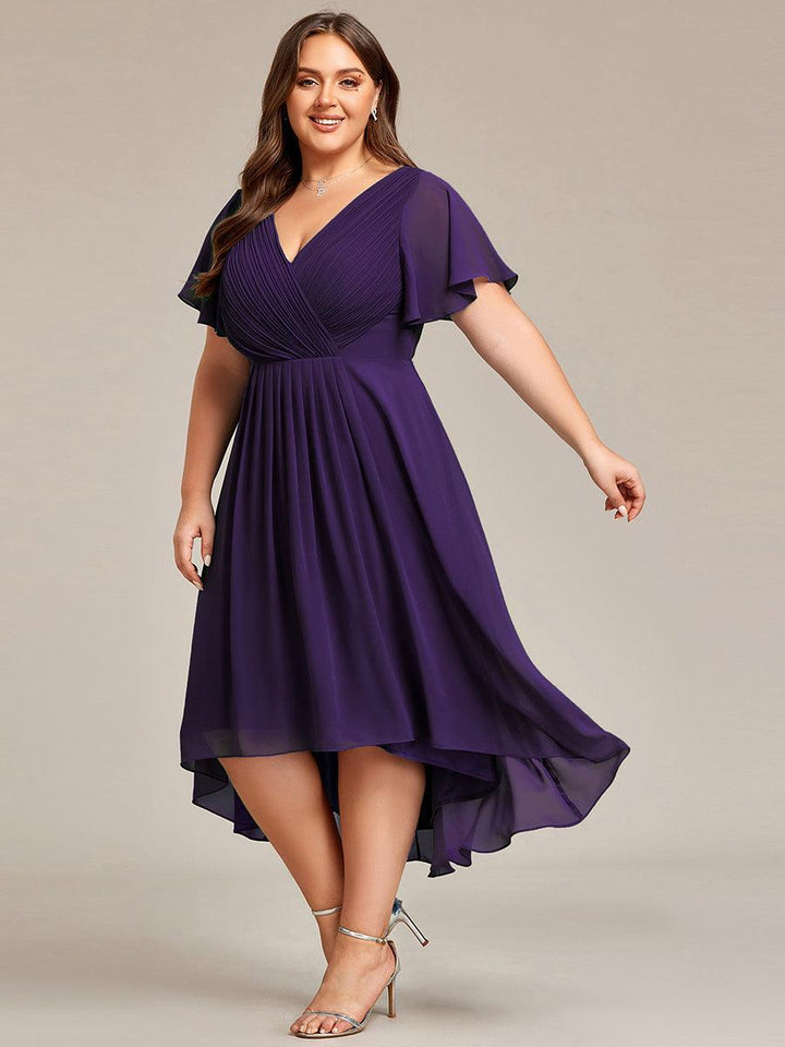 ever FAYE|Abito da invitata di matrimonio chic con scollo a V