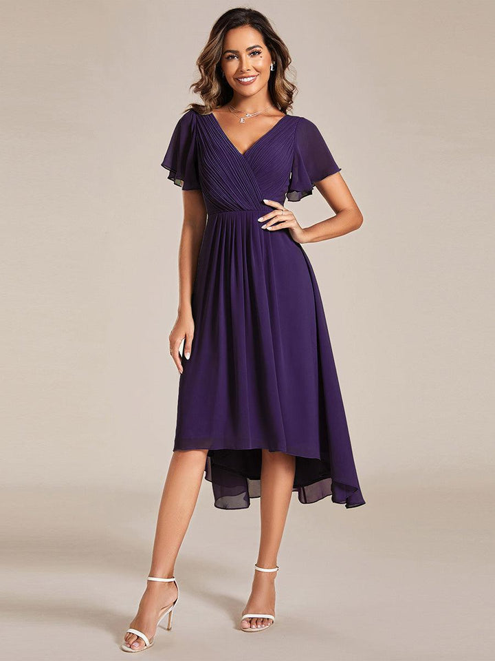ever FAYE|Abito da invitata di matrimonio chic con scollo a V