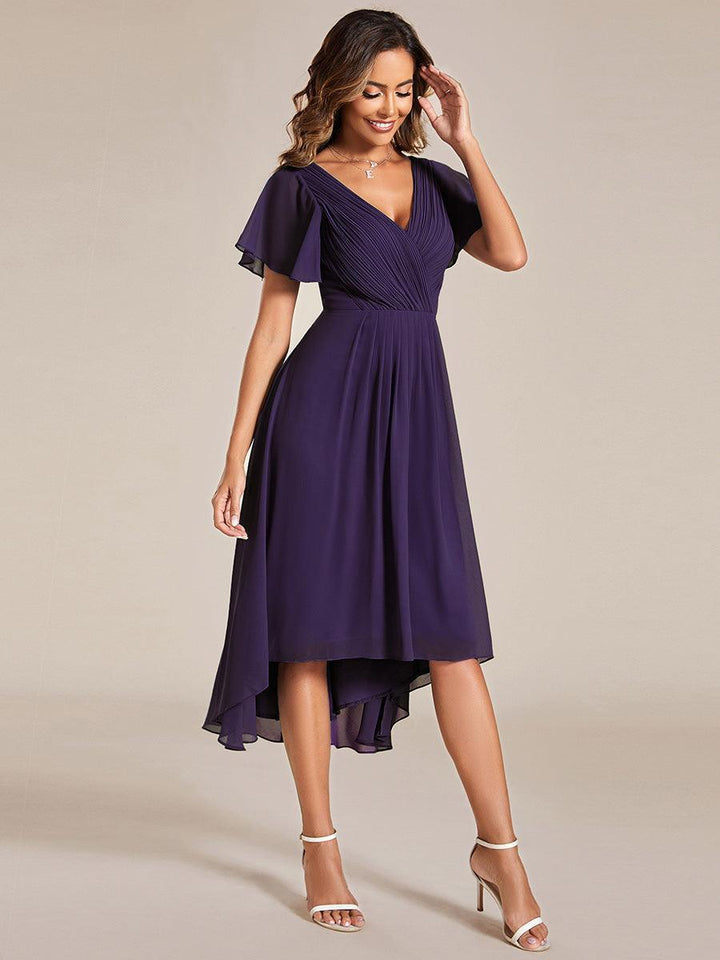 ever FAYE|Abito da invitata di matrimonio chic con scollo a V