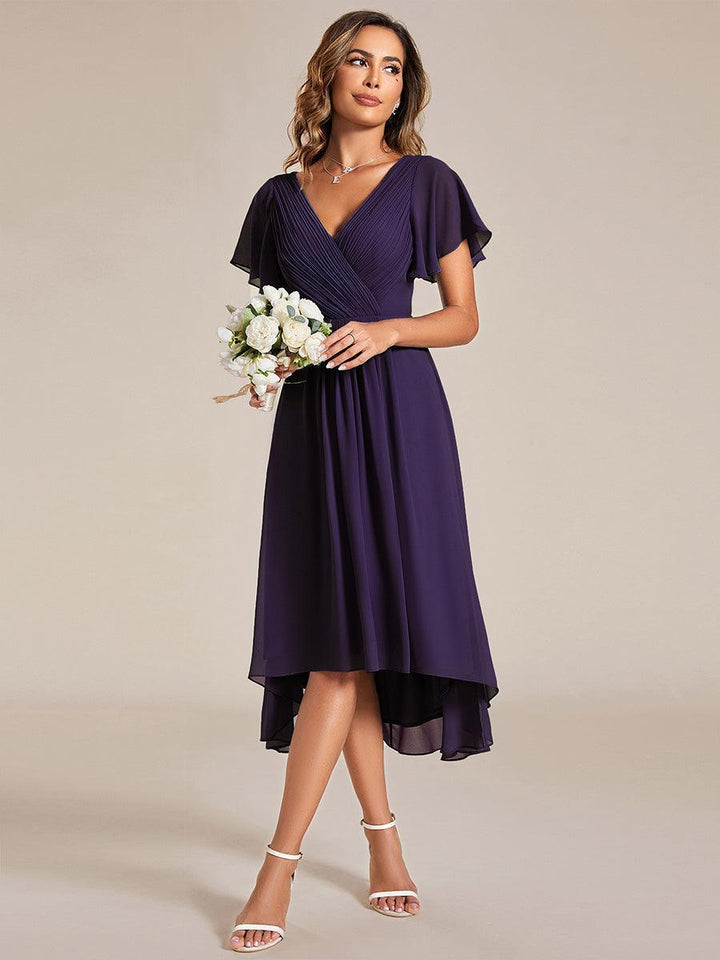 ever FAYE|Abito da invitata di matrimonio chic con scollo a V