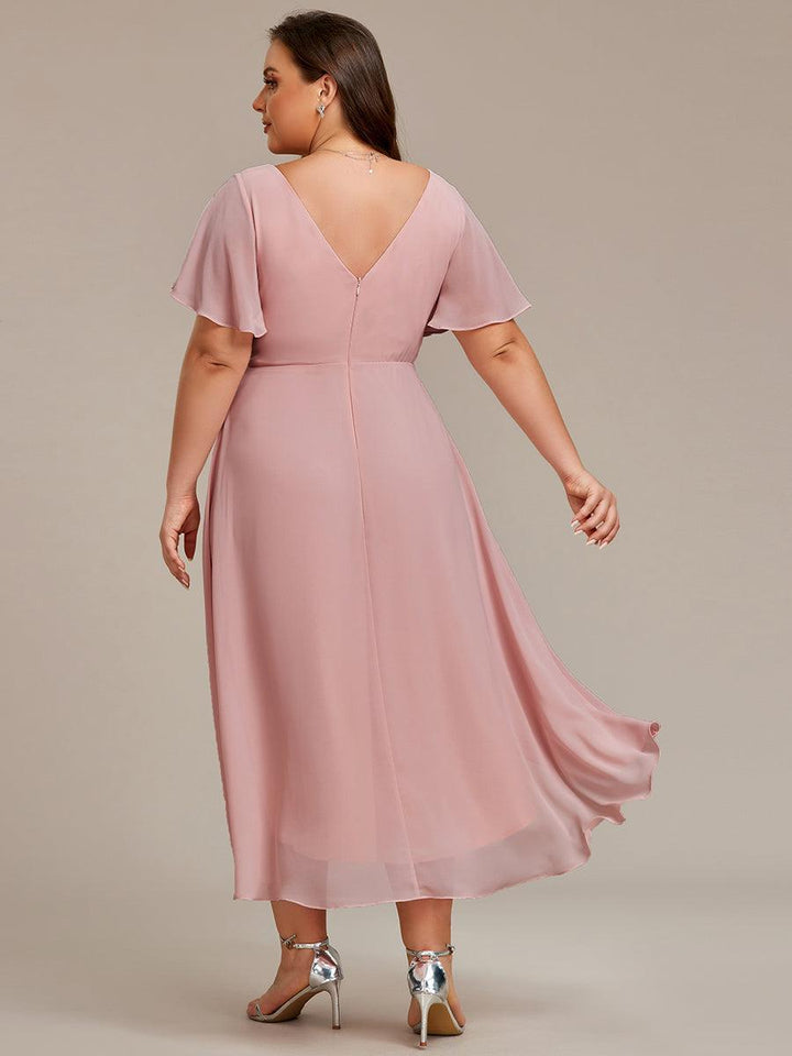 ever FAYE|Abito da invitata di matrimonio chic con scollo a V