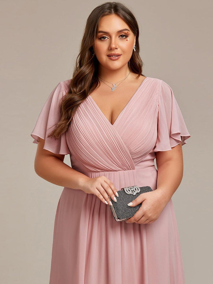 ever FAYE|Abito da invitata di matrimonio chic con scollo a V