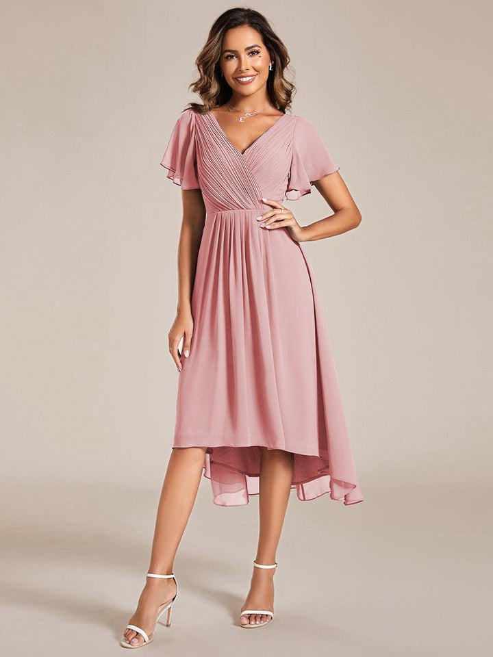 ever FAYE|Abito da invitata di matrimonio chic con scollo a V