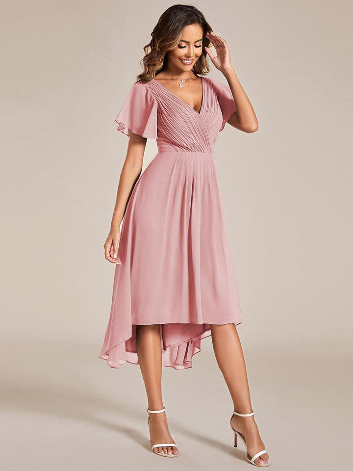 ever FAYE|Abito da invitata di matrimonio chic con scollo a V