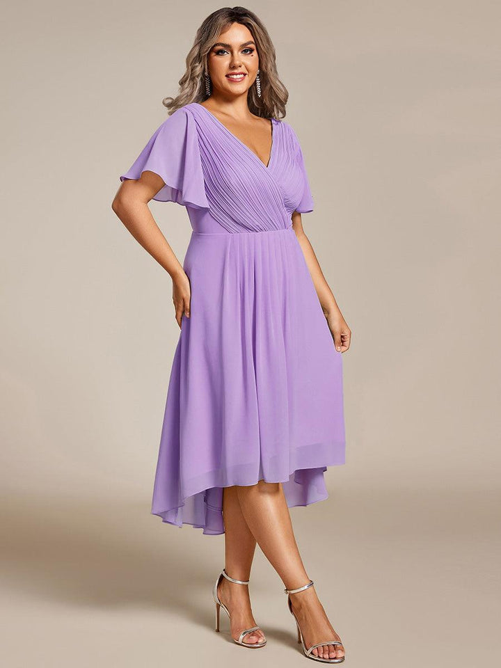 ever FAYE|Abito da invitata di matrimonio chic con scollo a V