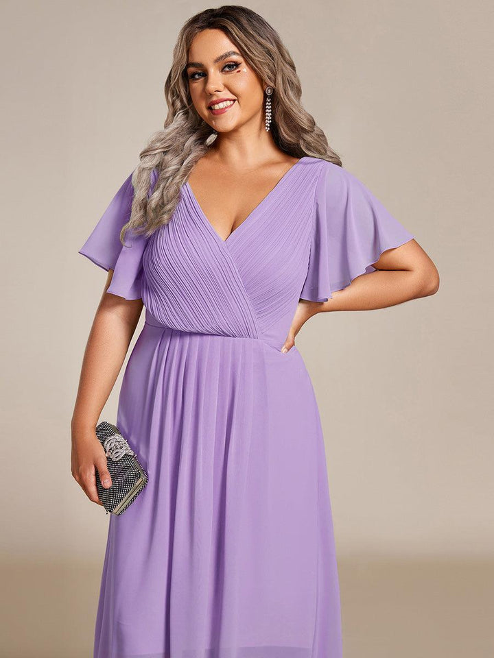 ever FAYE|Abito da invitata di matrimonio chic con scollo a V