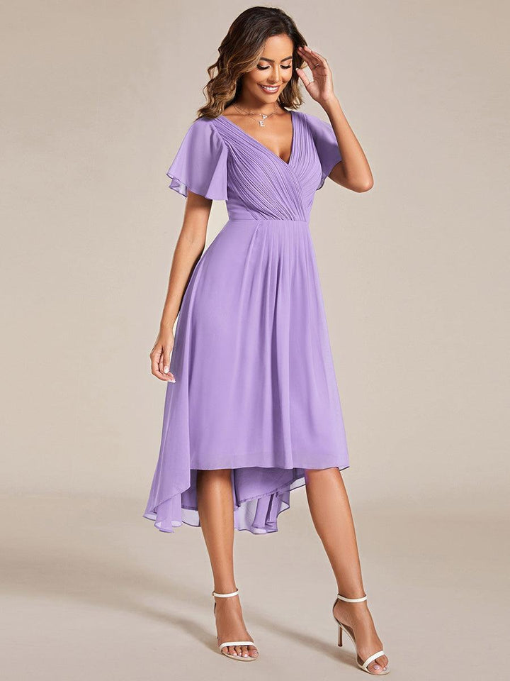 ever FAYE|Abito da invitata di matrimonio chic con scollo a V
