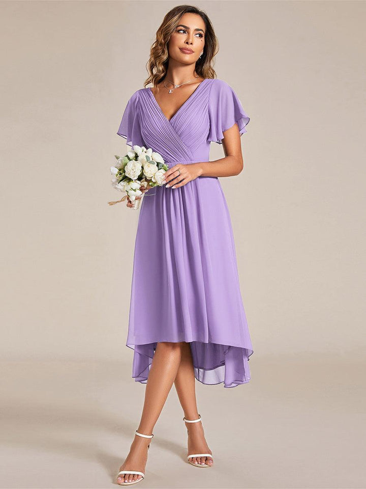 ever FAYE|Abito da invitata di matrimonio chic con scollo a V