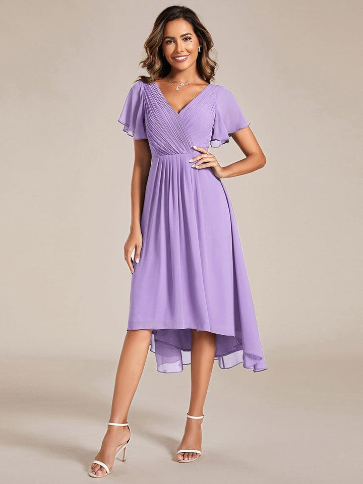 ever FAYE|Abito da invitata di matrimonio chic con scollo a V