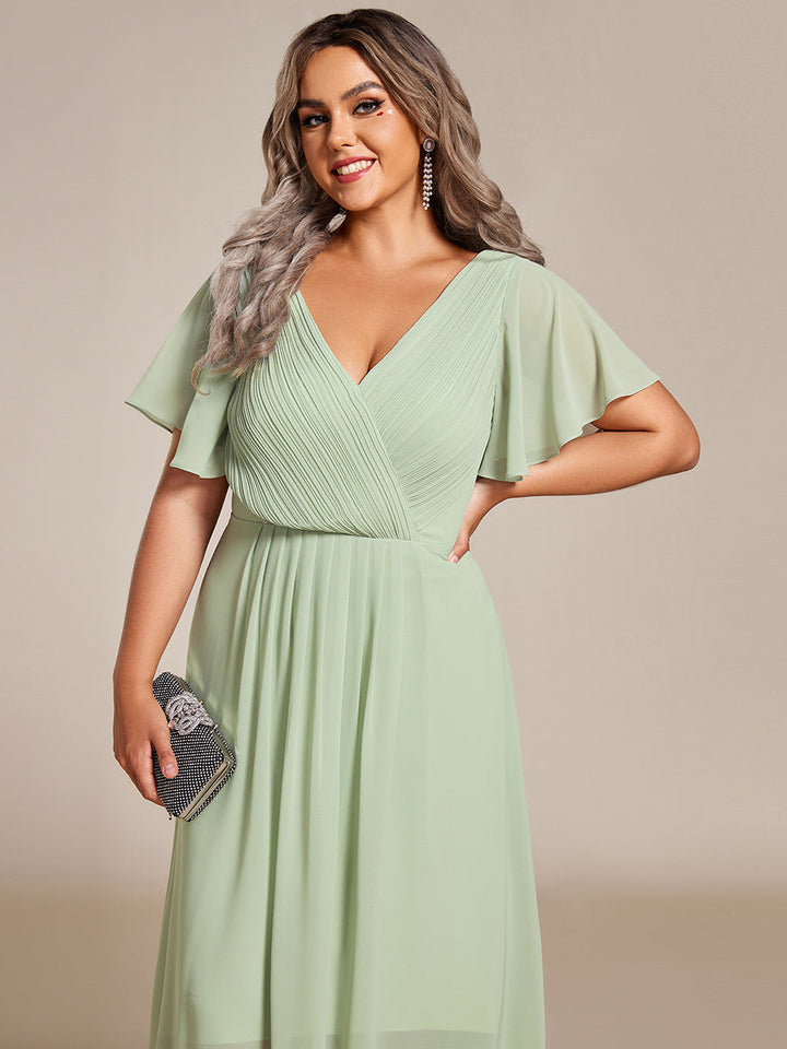 ever FAYE|Abito da invitata di matrimonio chic con scollo a V