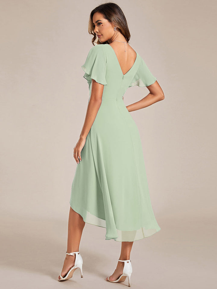 ever FAYE|Abito da invitata di matrimonio chic con scollo a V