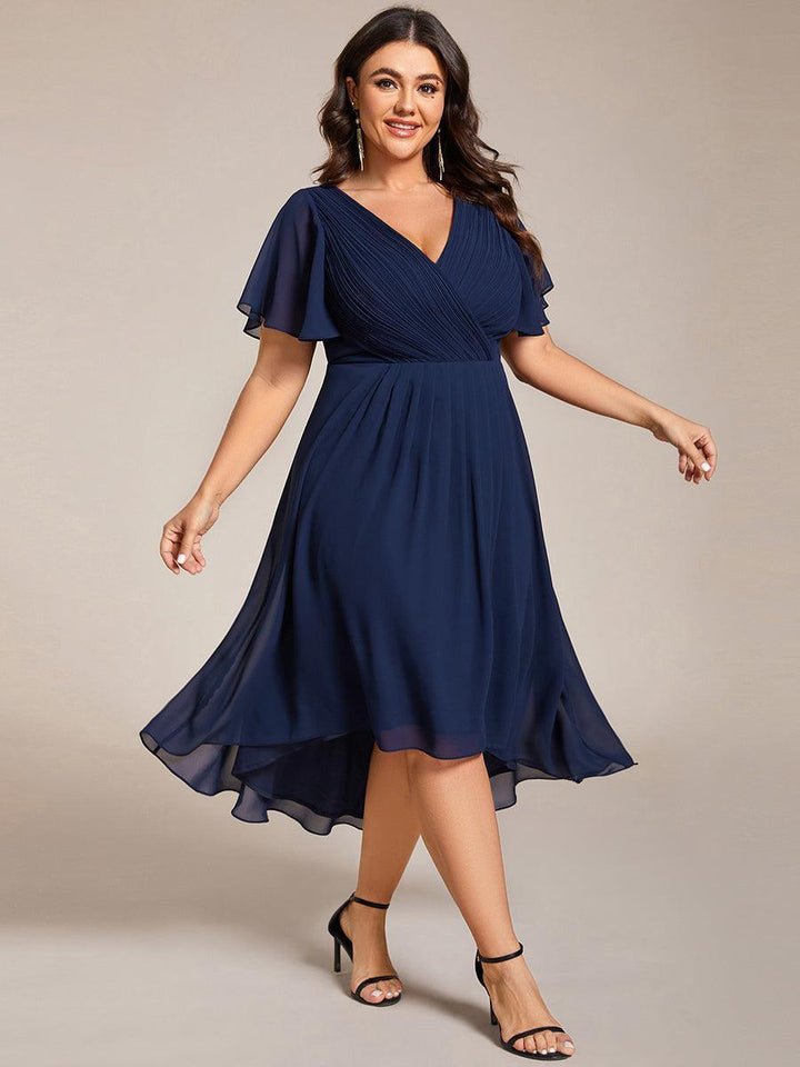 ever FAYE|Abito da invitata di matrimonio chic con scollo a V