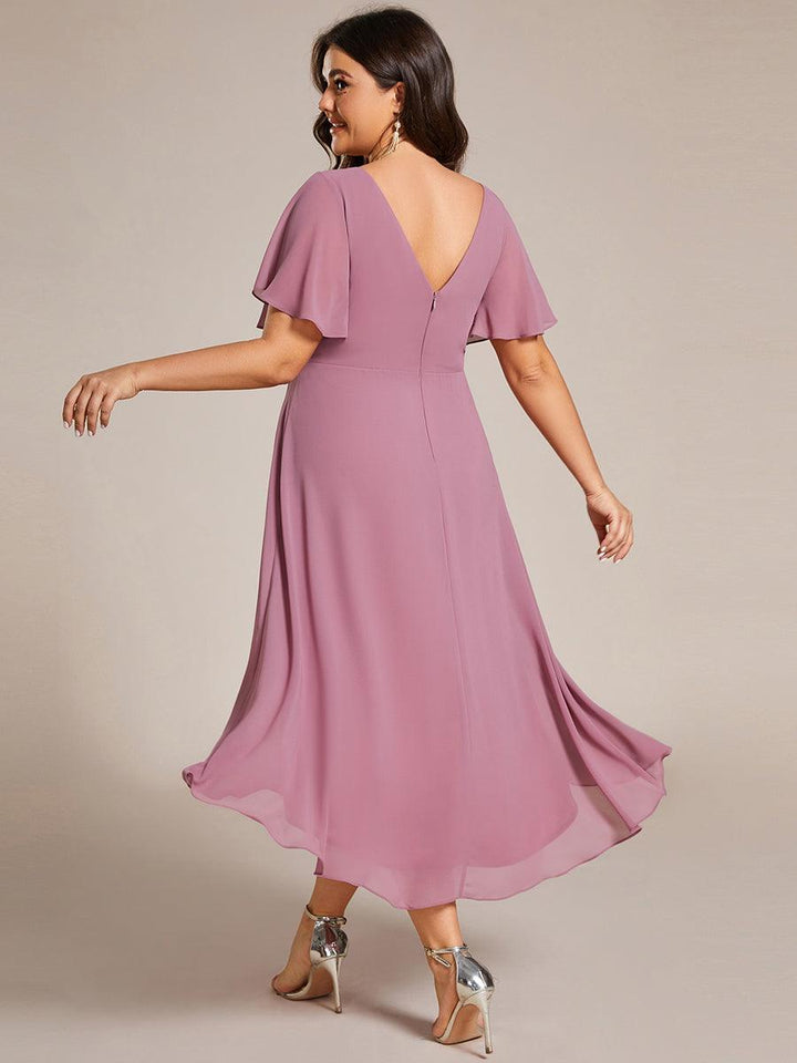 ever FAYE|Abito da invitata di matrimonio chic con scollo a V
